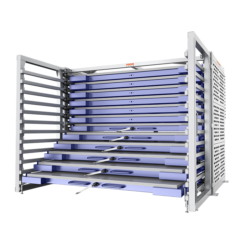 What are the safety precautions when using Sheet Metal Storage Racks?
