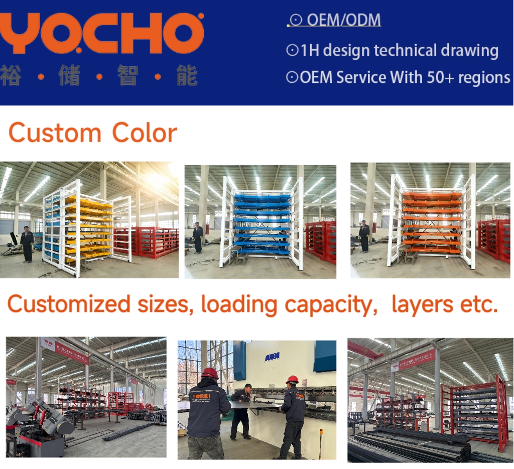 Drawer type Forklift Sheet Metal Rack