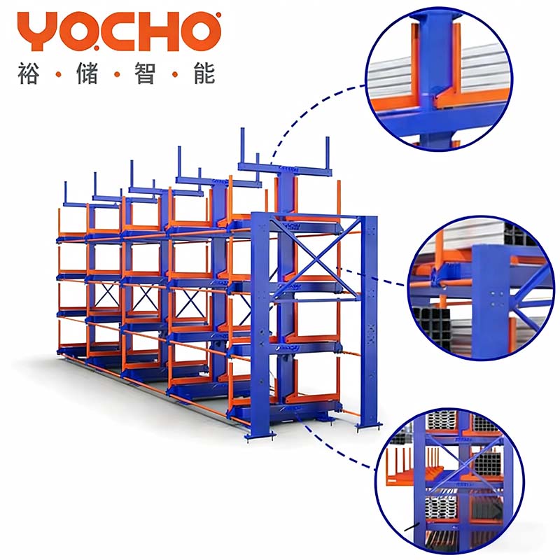 Multi-layer Pull-out Cantilever Racks
