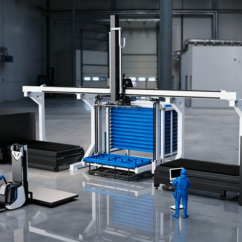 Laser Sheet Cutting Automatic Loading And Unloading ALG Series